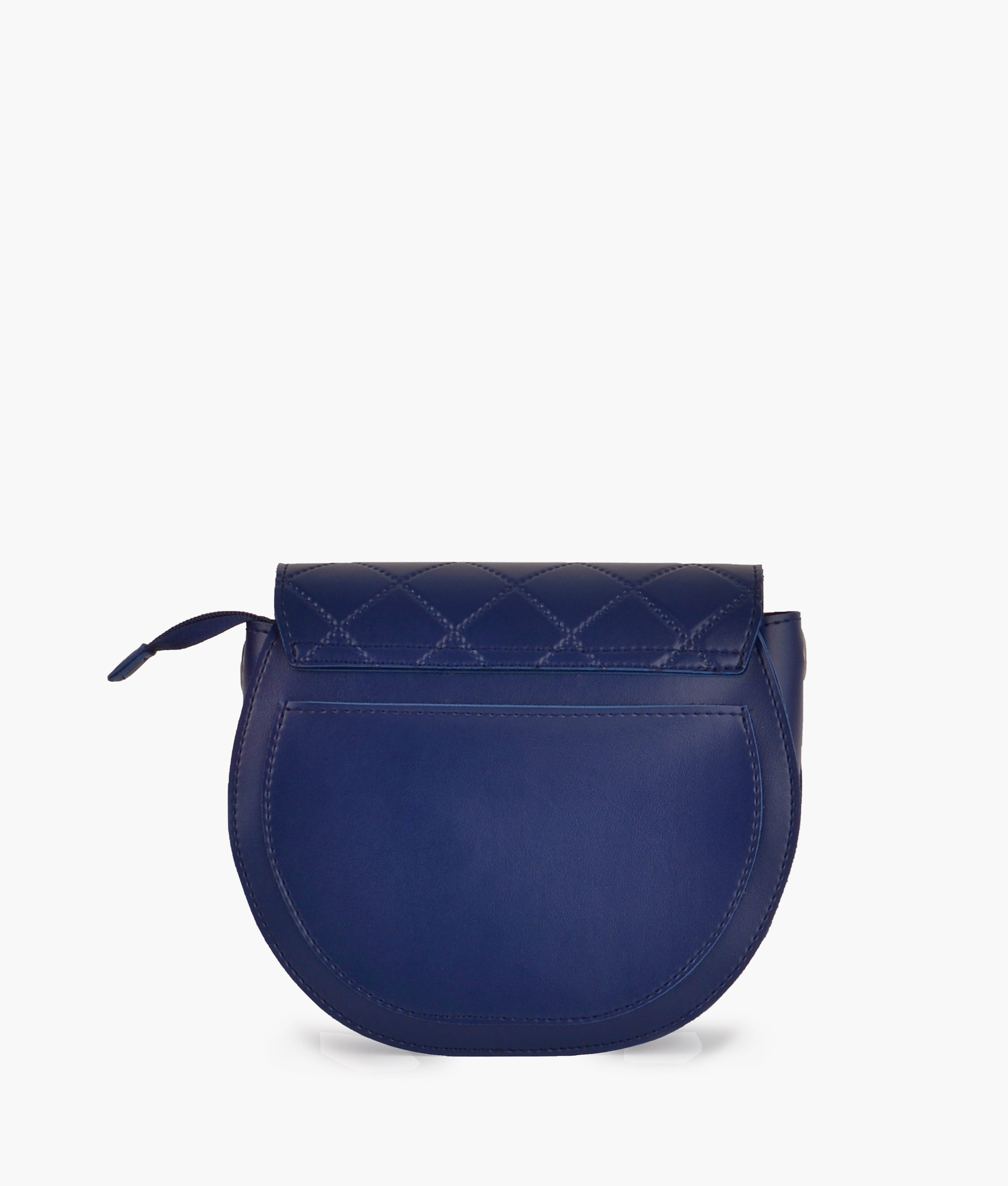 RTW Creation - Blue saddle bag with front lock
