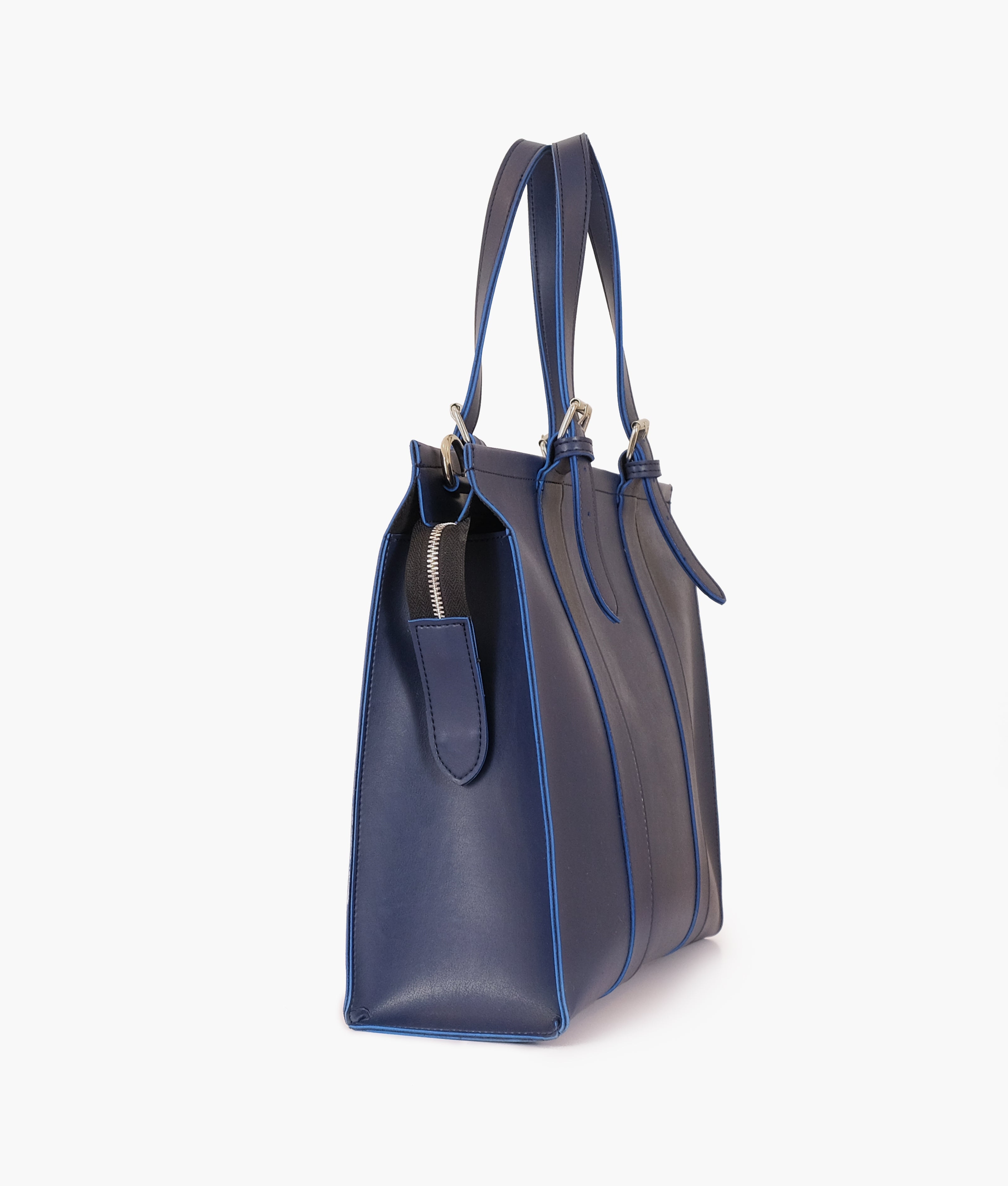 RTW Creation - Blue laptop bag with sleeve