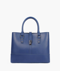RTW Creation - Blue multi-compartment shoulder bag