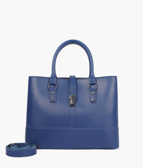RTW Creation - Blue multi-compartment shoulder bag