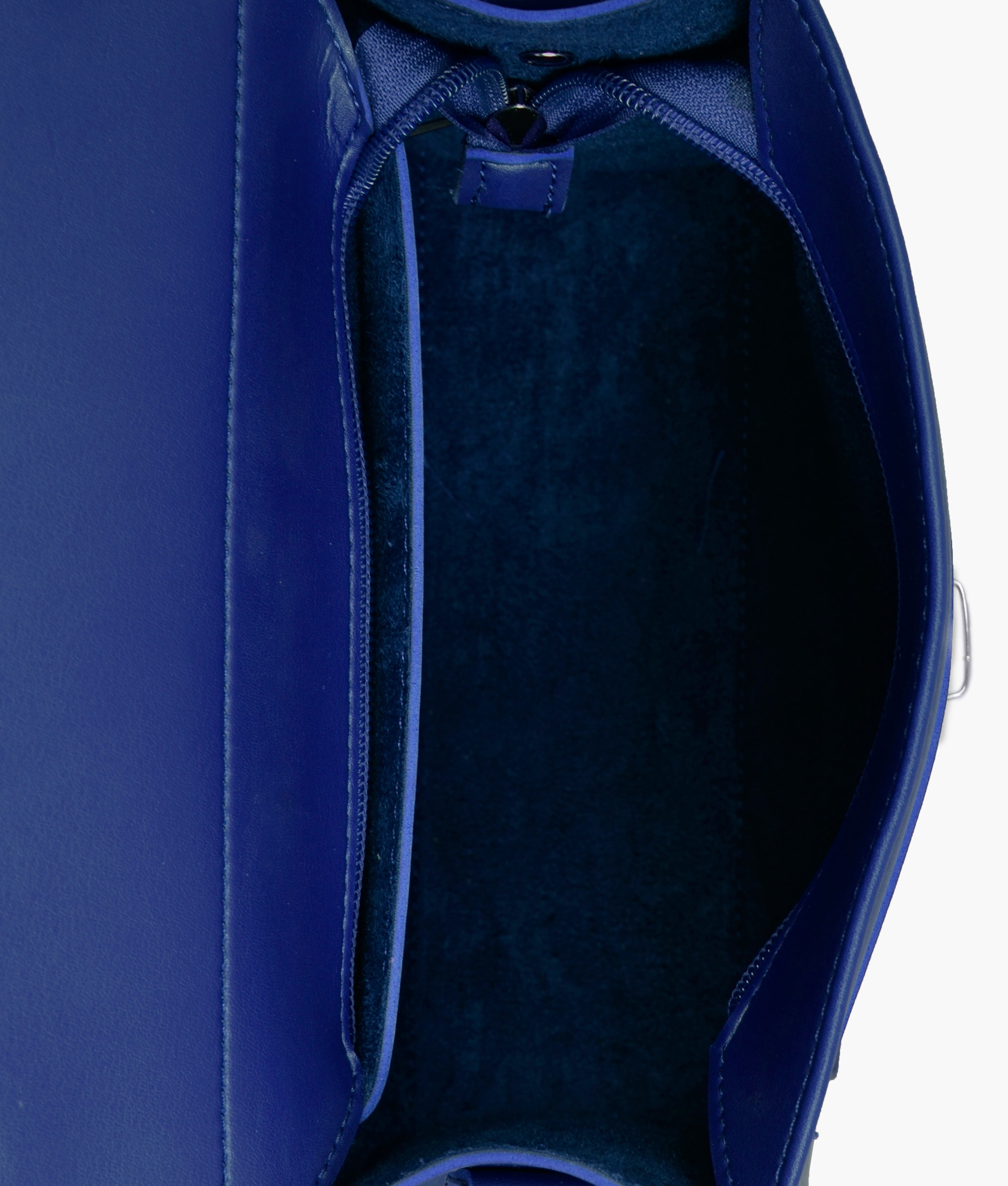 RTW Creation - Blue push-lock messenger bag