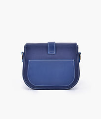 RTW Creation - Blue push-lock saddle bag