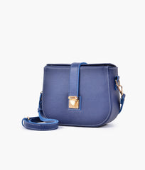 RTW Creation - Blue push-lock saddle bag