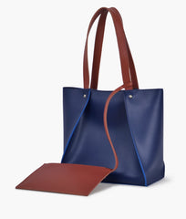 RTW Creation - Blue shopping tote bag