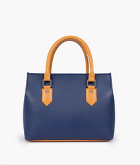 RTW Creation - Blue small satchel bag