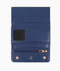 RTW Creation - Blue three-fold wallet