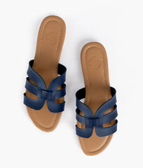 RTW Creation - Blue cutout flats