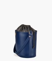 RTW Creation - Blue top-handle bucket bag