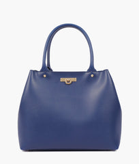RTW Creation - Blue zipper tote bag