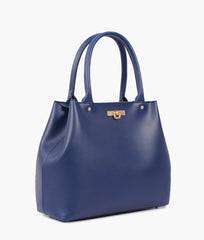 RTW Creation - Blue zipper tote bag