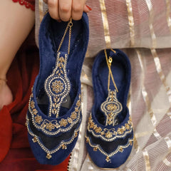 BRIDAL BLUE - Khussa Master