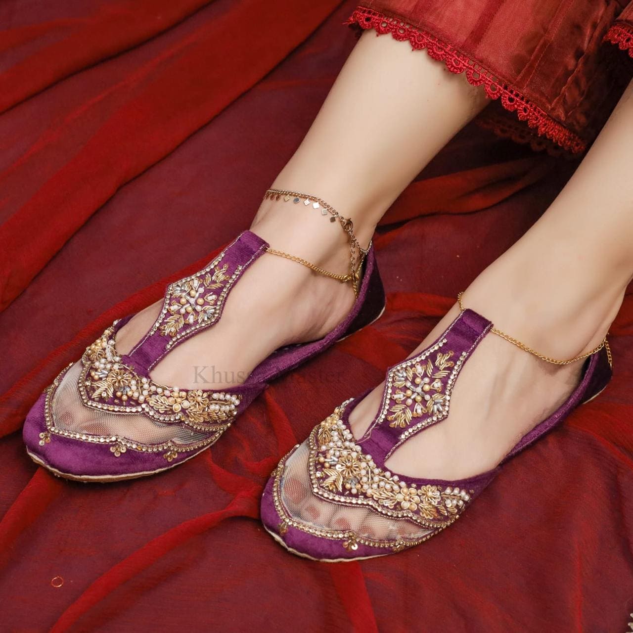 BRIDAL PURPLE - Khussa Master