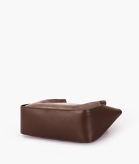 RTW Creation - Bronze metallic handle shoulder bag