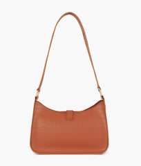 RTW Creation - Brown crocodile baguette bag