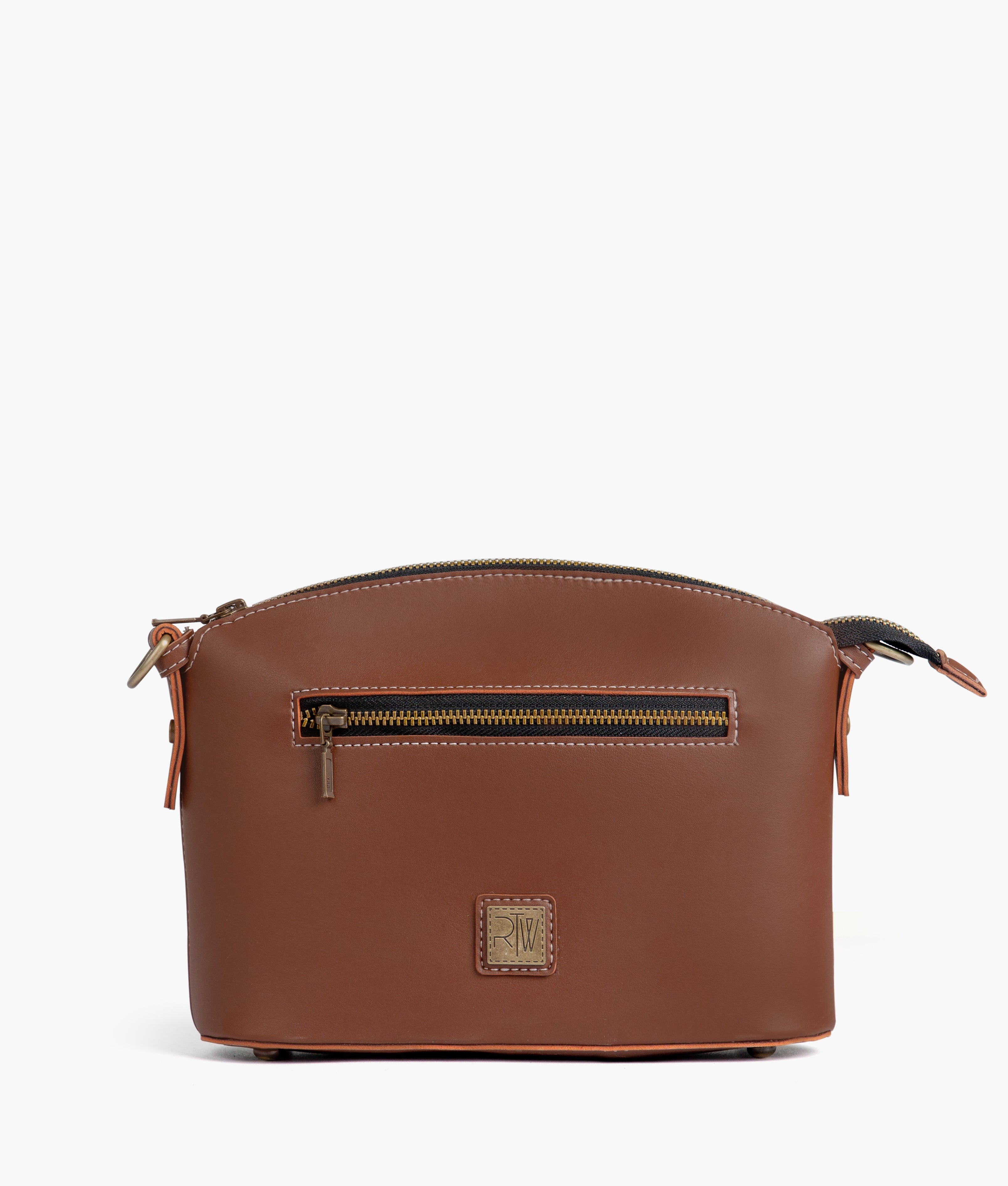 RTW Creation - Brown dome cross-body bag