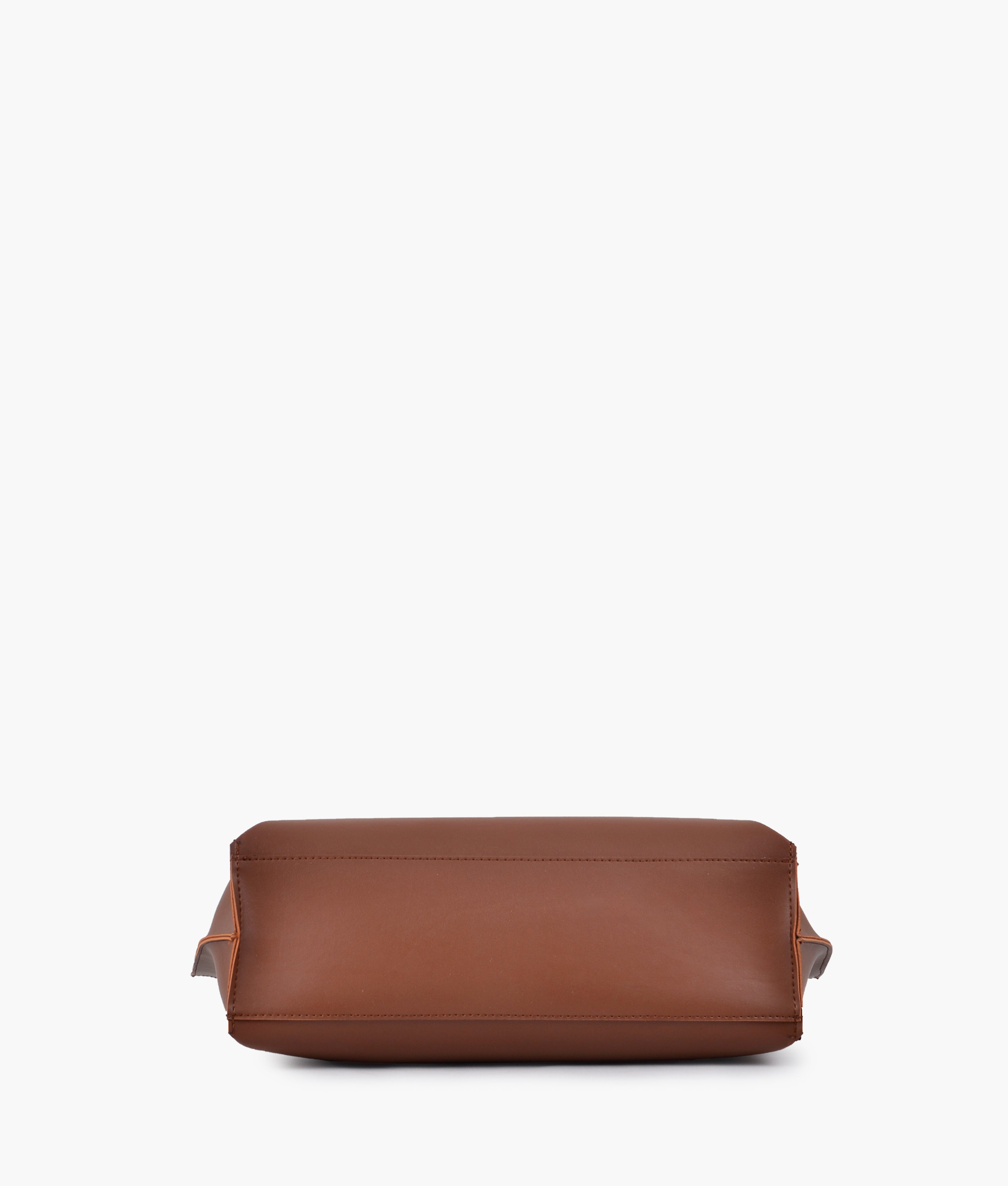 RTW Creation - Horse brown long handle tote bag