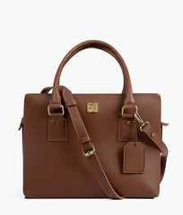 RTW Creation - Brown mini duffle bag