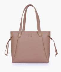 RTW Creation - Brown minimalist tote