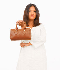 RTW Creation - Brown on-the-go mini bag