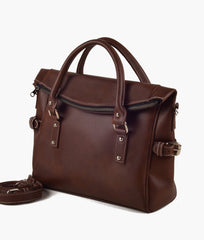 RTW Creation - Brown Arch Handbag