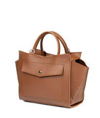 RTW Creation - Brown top-handle bag