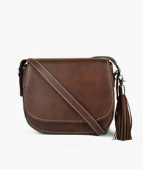 RTW Creation - Brown saddle bag