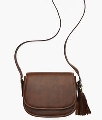 RTW Creation - Brown saddle bag