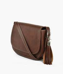 RTW Creation - Brown saddle bag
