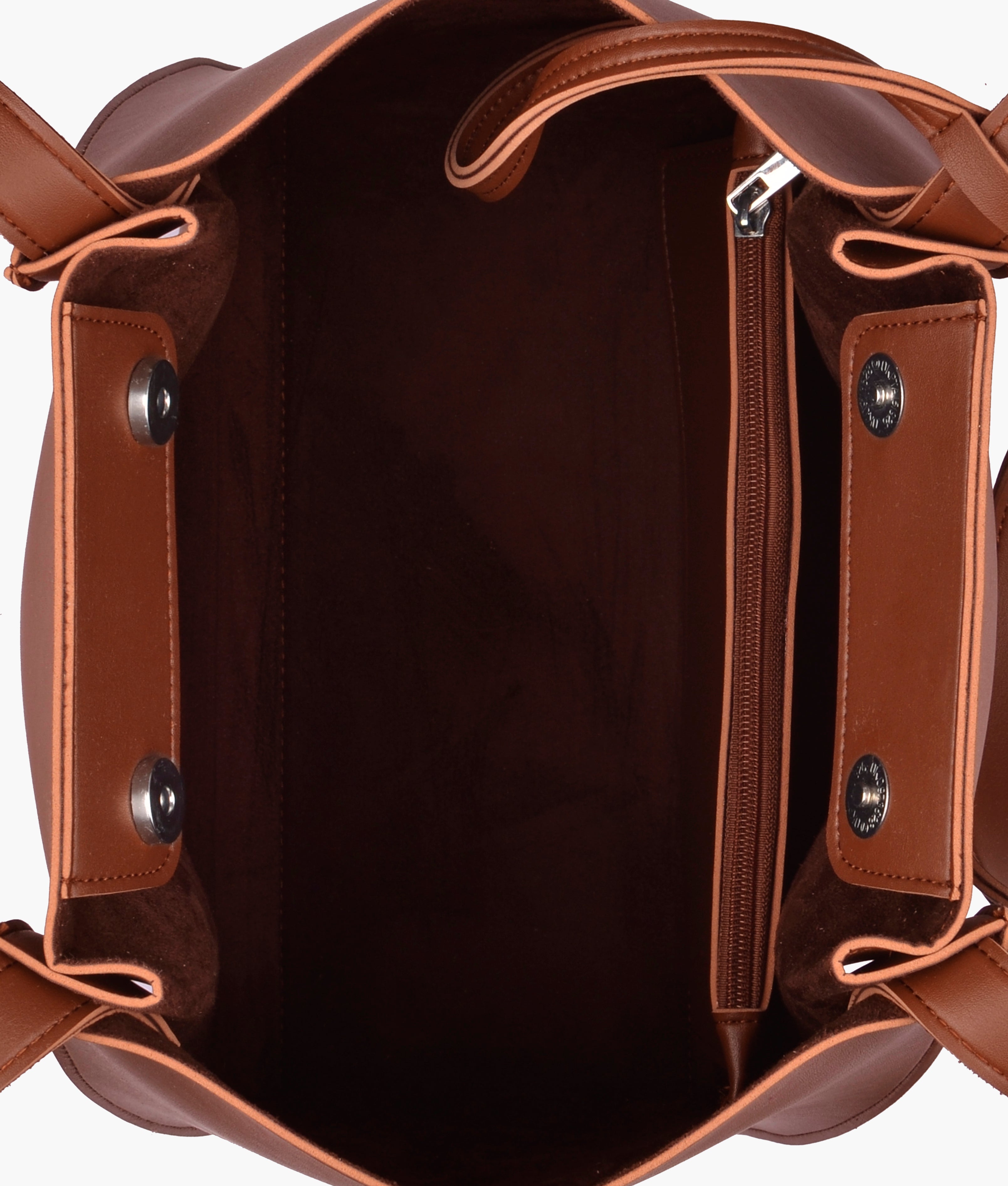 RTW Creation - Brown shopping tote bag