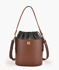 RTW Creation - Brown top-handle bucket bag