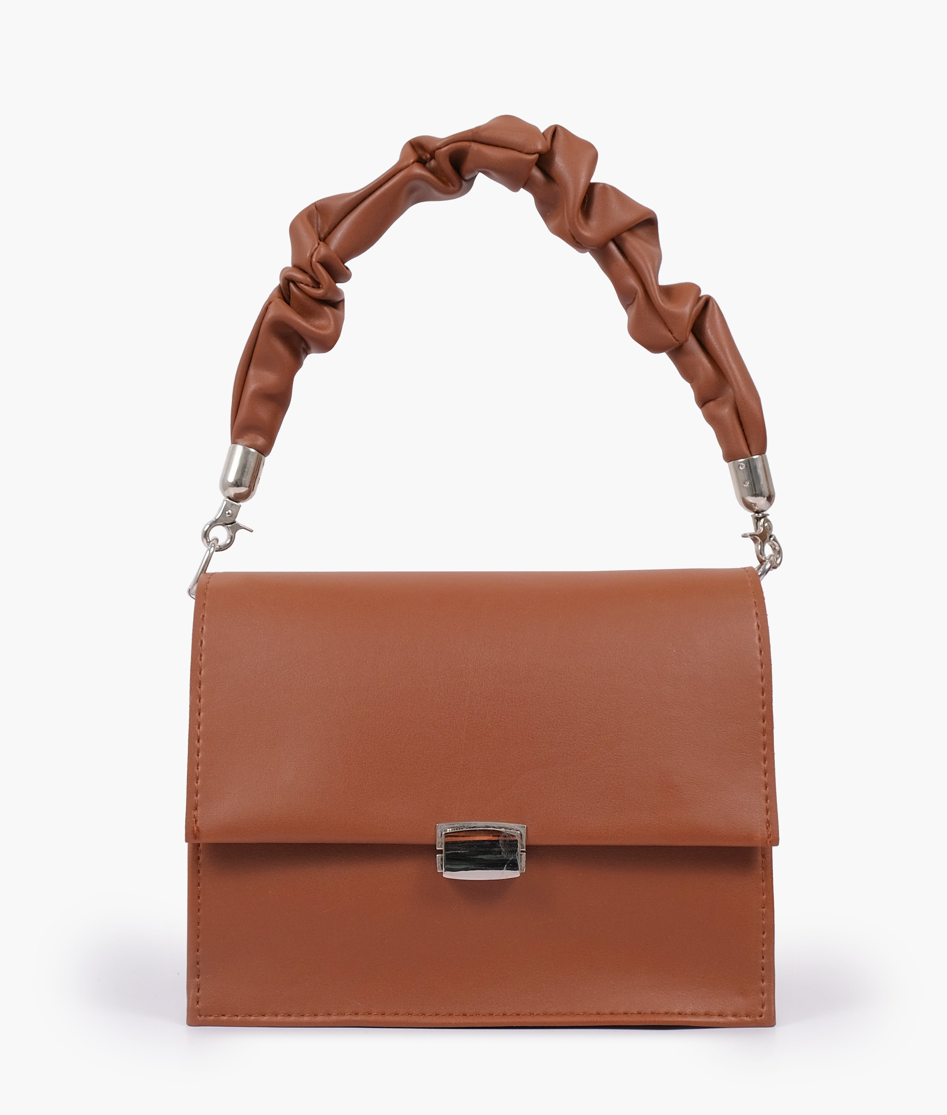 RTW Creation - Brown top-handle mini cross-body bag