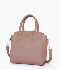 RTW Creation - Brown top-handle mini handbag