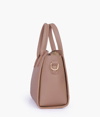 RTW Creation - Brown top-handle mini handbag