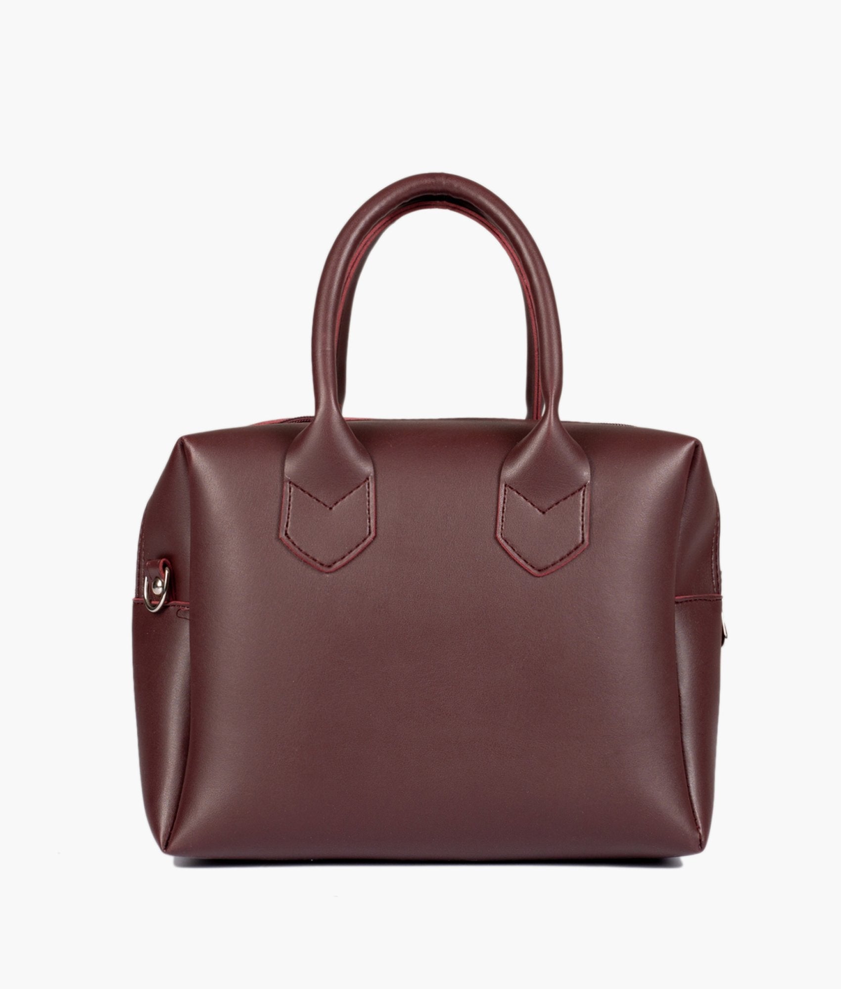 RTW Creation - Burgundy mini bowling bag