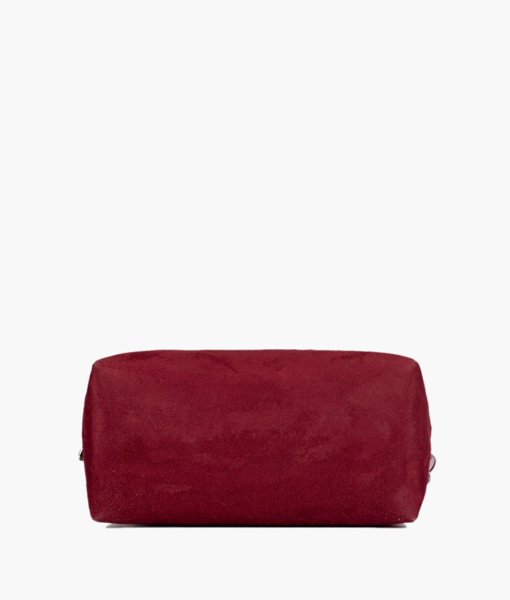 RTW Creation - Burgundy suede mini bowling bag