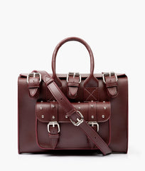 RTW Creation - Burgundy wilderness satchel bag