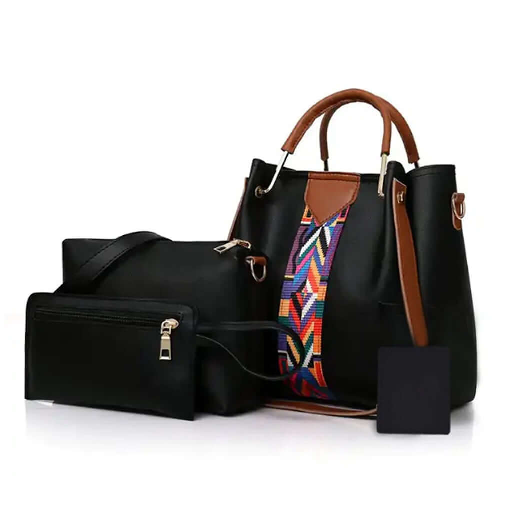 CAPRI 4 PCS BLACK - Bag X