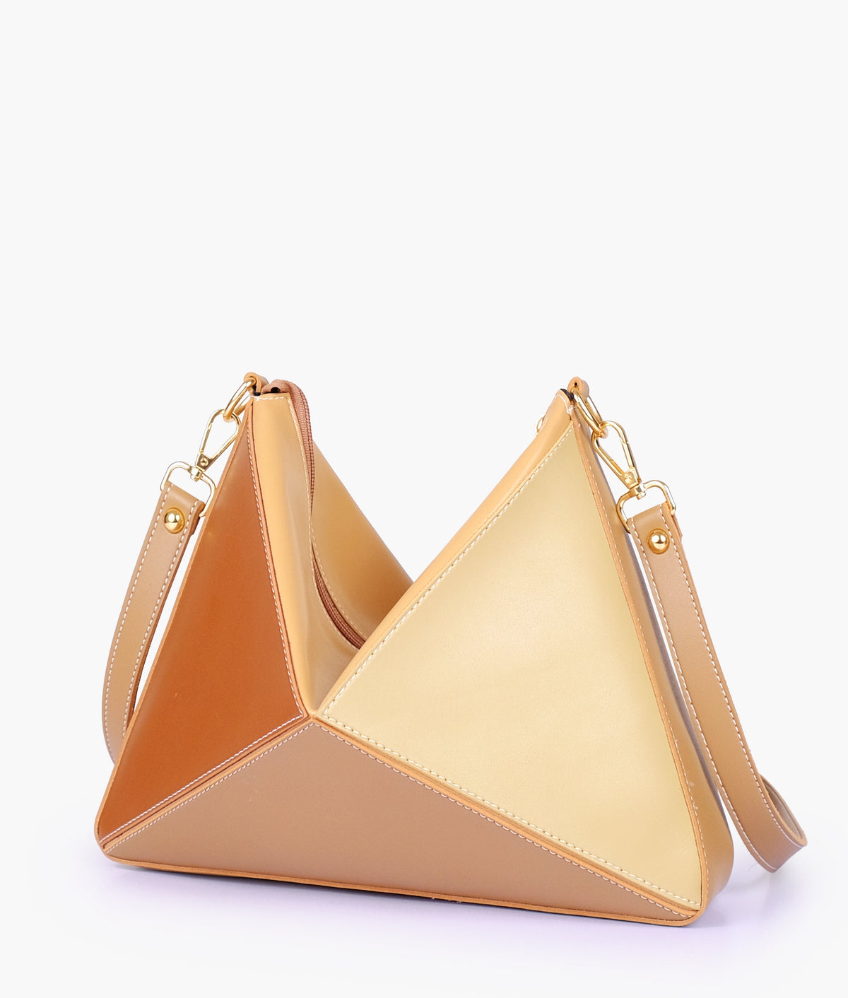 RTW Creation - Caramel triangle flex bag