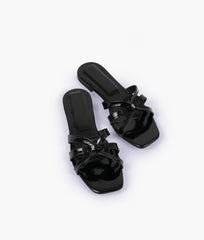 RTW Creation - Casual black slip-on