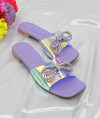 RTW Creation - Casual lilac slip-on