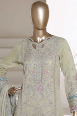 Afsany By Sada Bahar Stitched 3 Piece Luxury Chiffon Vol-01 Suit-CF-12-PISTA