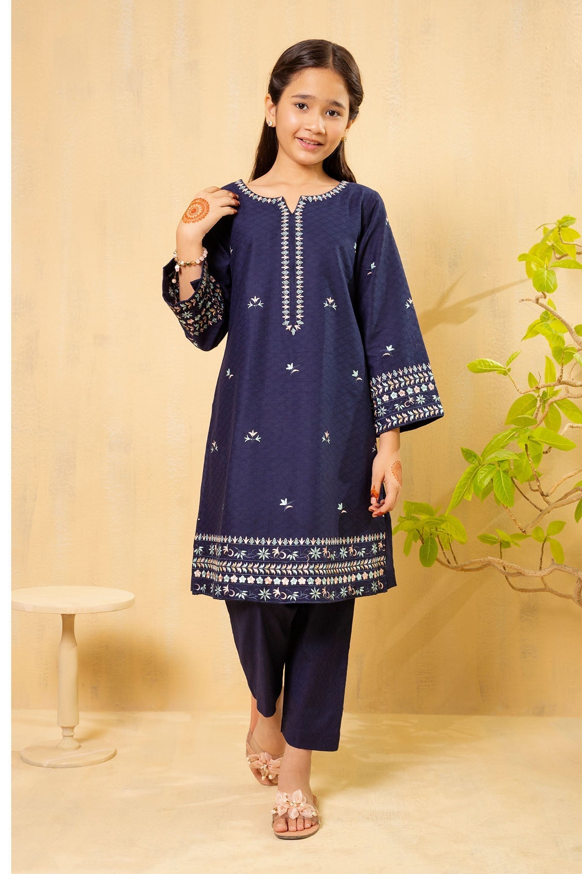 Shop the Cotton Embroidered 2 Pc Suit, a stylish and comfortable co-ord set in Pakistan