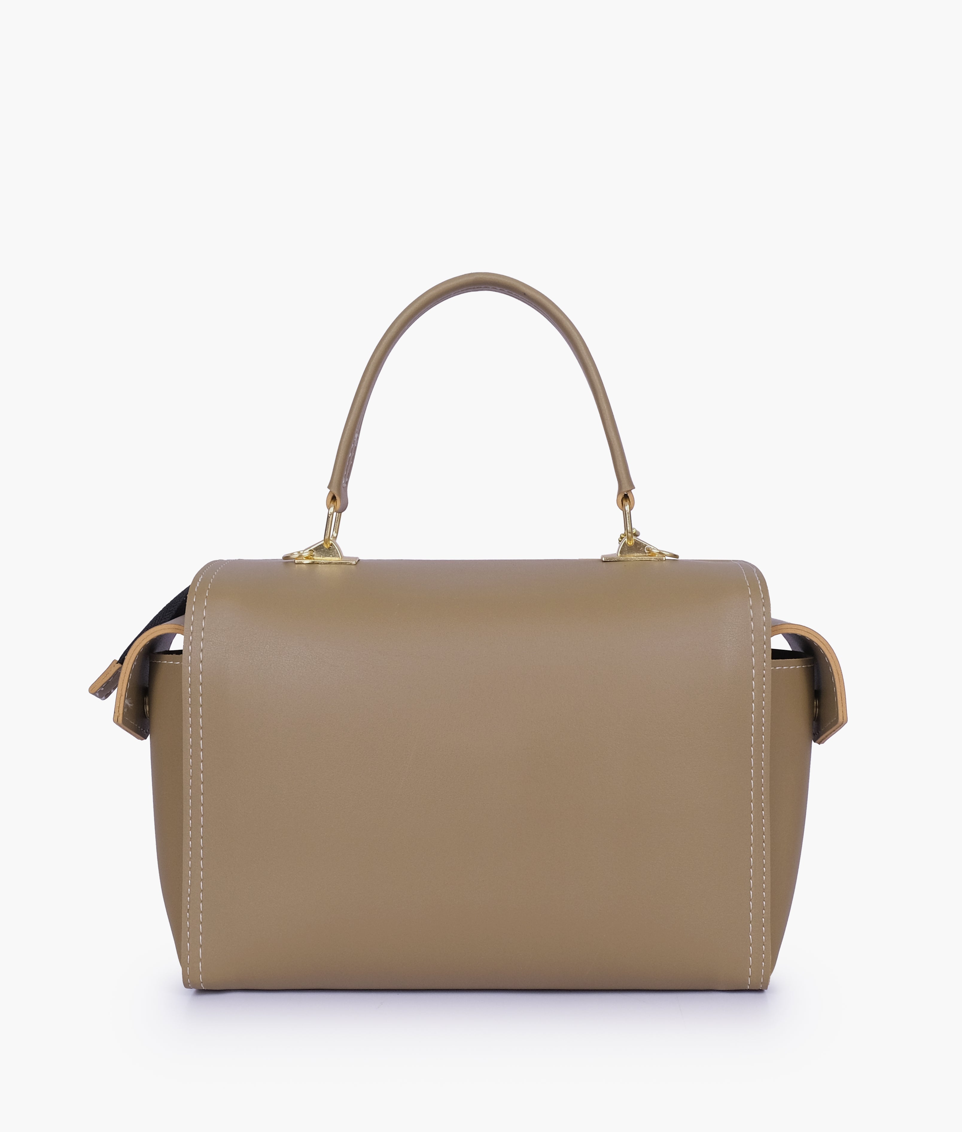 RTW Creation - Coffee bowling bag with top-handle