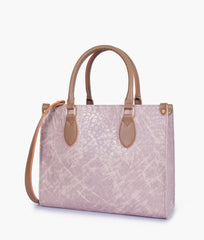 RTW Creation - Coffee on-the-go crocodile handbag