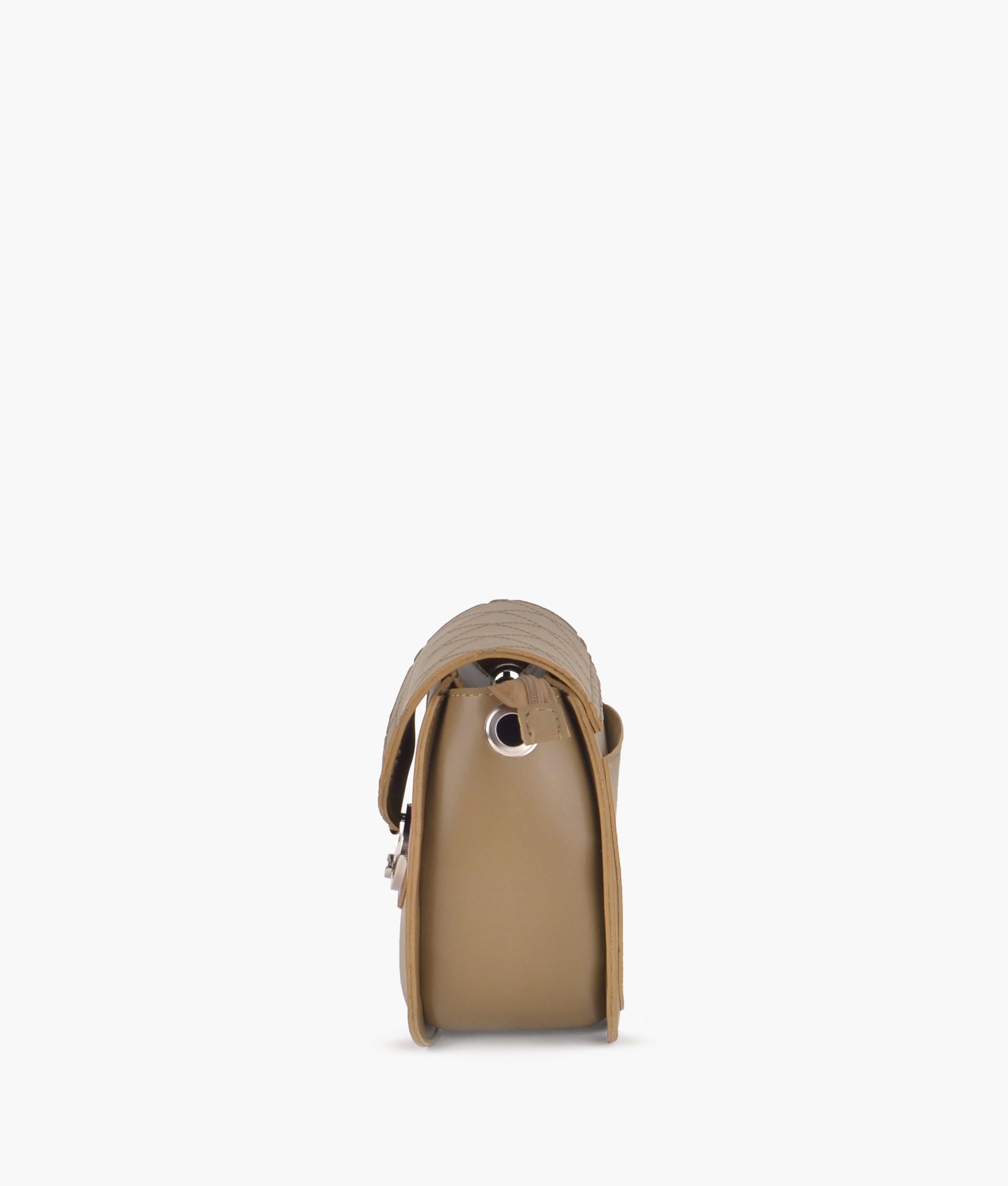 RTW Creation - Coffee saddle bag with front lock