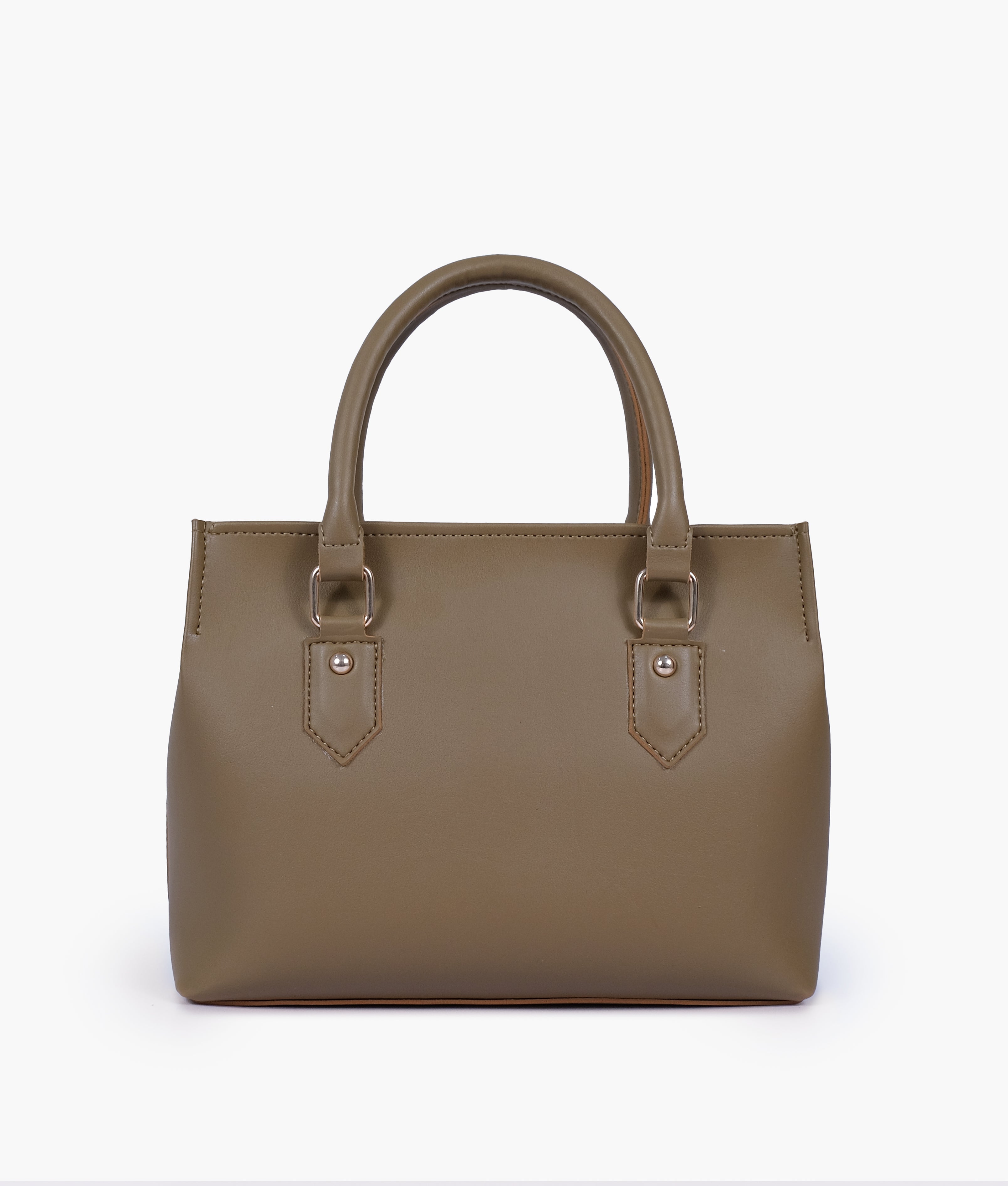 RTW Creation - Coffee small satchel bag