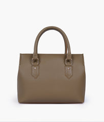RTW Creation - Coffee small satchel bag