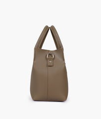 RTW Creation - Coffee small satchel bag