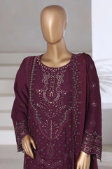 Afsany by Sada Bahar Stitched 3 Piece Luxury Chiffon Vol-14 Suit-CR-26-Purple