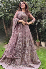 Meeral Unstitched 3 Piece Luxury Formals Pret Collection'2025-Meeral - ML-LUX22V2-30 Raya - Meeral Luxe